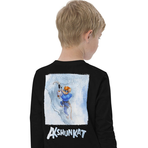 Youth long sleeve tee - Ice Climber