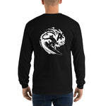 Men’s Long Sleeve Shirt - Surfer on the Back