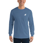 Men’s Long Sleeve Shirt - Surfer on the Back