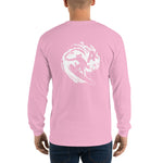 Men’s Long Sleeve Shirt - Surfer on the Back