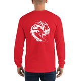 Men’s Long Sleeve Shirt - Surfer on the Back