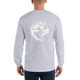 Men’s Long Sleeve Shirt - Surfer on the Back