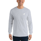 Men’s Long Sleeve Shirt - Surfer on the Back