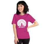 Short-Sleeve Unisex T-Shirt - Mountain on Front - More Colors