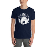 Short-Sleeve Unisex T-Shirt - "Woods" on the Front - Monochromatic