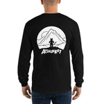 Men's Long Sleeve Shirt - Mountain on the Back