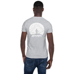 Short-Sleeve Unisex T-Shirt - Mountain on the Back (Black/Navy/Gray/Dk Gray)