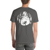 Short-Sleeve Unisex T-Shirt - Runner on Back (More Colors)