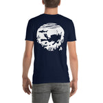 Short-Sleeve Unisex T-Shirt - SCUBA  on Back (Black/Navy/Gray/Dk Gray)