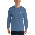 Men's Long Sleeve Shirt - Mountain on the Back