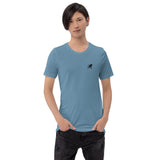 Short-Sleeve Unisex T-Shirt - Surfer on the back