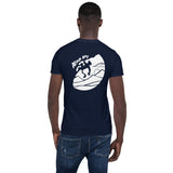 Short-Sleeve Unisex T-Shirt - Climber on Back - (Black/Navy/Gray/Dk Gray)