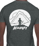 Short-Sleeve Unisex T-Shirt - Mountain on the Back (Black/Navy/Gray/Dk Gray)