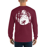 Men’s Long Sleeve Shirt - "Woods" on the Back