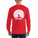 Men's Long Sleeve Shirt - Mountain on the Back