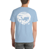 Short-Sleeve Unisex T-Shirt - SCUBA - Silhouette on Back - More Colors