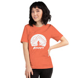 Short-Sleeve Unisex T-Shirt - Mountain on Front - More Colors