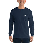 Men's Long Sleeve Shirt - Mountain on the Back