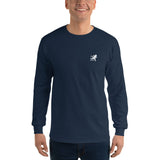 Men's Long Sleeve Shirt - Mountain on the Back