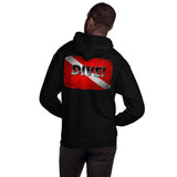 Unisex Hoodie - SCUBA "Dive" on the Back