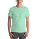 Short-Sleeve Unisex T-Shirt - Mountain on the Back - (More Colors)