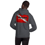 Unisex Hoodie - SCUBA "Dive" on the Back