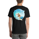 Short-Sleeve Unisex T-Shirt - Surfer on the back