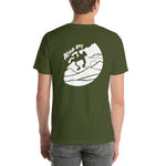 Short-Sleeve Unisex T-Shirt - Free Solo on the Back - More Colors