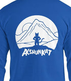 Men's Long Sleeve Shirt - Mountain on the Back