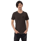 Short-Sleeve Unisex T-Shirt - Surfer on the back