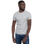 Short-Sleeve Unisex T-Shirt - Climber on Back - (Black/Navy/Gray/Dk Gray)