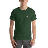 Short-Sleeve Unisex T-Shirt - Free Solo on the Back - More Colors