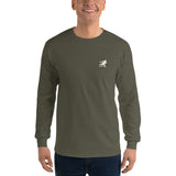 Men's Long Sleeve Shirt - Mountain on the Back