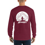 Men's Long Sleeve Shirt - Mountain on the Back