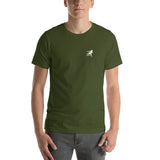 Short-Sleeve Unisex T-Shirt - Runner on Back (More Colors)