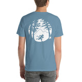 Short-Sleeve Unisex T-Shirt - Runner on Back (More Colors)