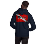 Unisex Hoodie - SCUBA "Dive" on the Back