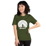 Short-Sleeve Unisex T-Shirt - Mountain on Front - More Colors