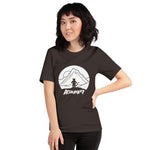 Short-Sleeve Unisex T-Shirt - Mountain on Front - More Colors