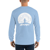 Men's Long Sleeve Shirt - Mountain on the Back