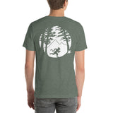 Short-Sleeve Unisex T-Shirt - Runner on Back (More Colors)