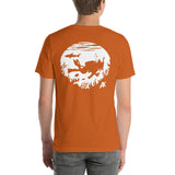 Short-Sleeve Unisex T-Shirt - SCUBA - Silhouette on Back - More Colors