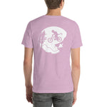 Short-Sleeve Unisex T-Shirt - Mountain Biker on Back - More Colors