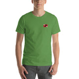 Short-Sleeve Unisex T-Shirt - SCUBA - Silhouette on Back - More Colors