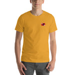 Short-Sleeve Unisex T-Shirt - SCUBA - Silhouette on Back - More Colors