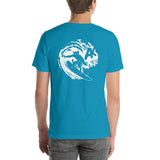 Short-Sleeve Unisex T-Shirt - Surfer on Back (More Colors)