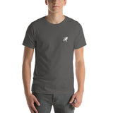 Short-Sleeve Unisex T-Shirt - Surfer on Back (More Colors)