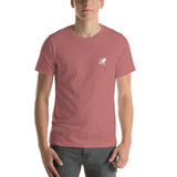 Short-Sleeve Unisex T-Shirt - Surfer on Back (More Colors)