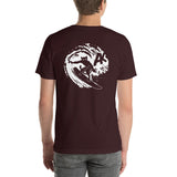 Short-Sleeve Unisex T-Shirt - Surfer on Back (More Colors)