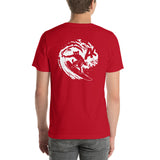 Short-Sleeve Unisex T-Shirt - Surfer on Back (More Colors)